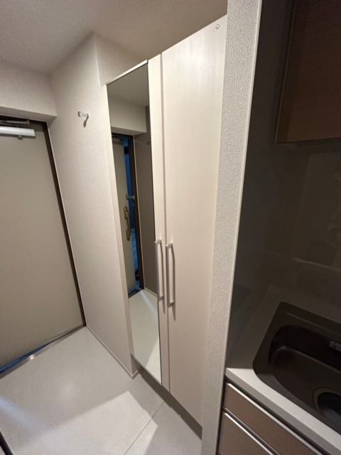 玄関　大き目のシューズボックス