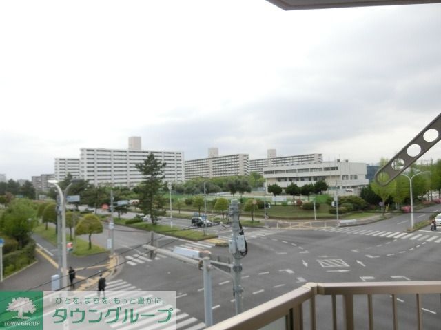 眺望　閑静な住宅街