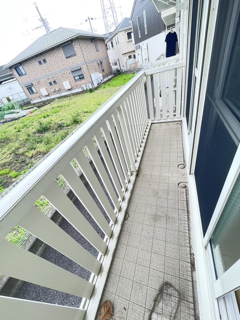 バルコニー　別部屋参考写真です