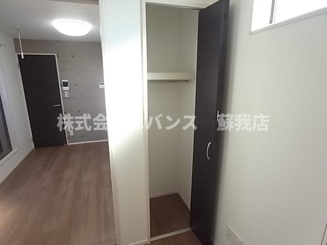 収納　収納があります