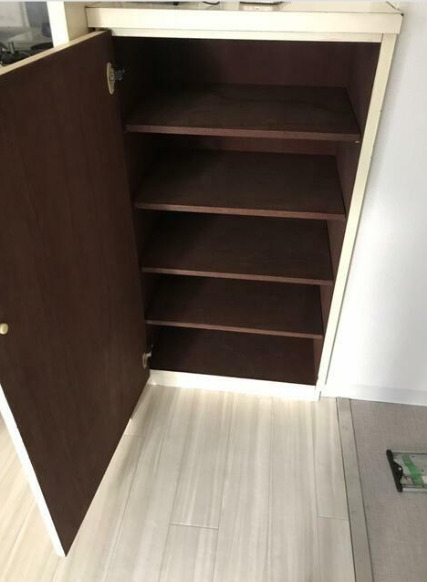 収納　シューズボックスです