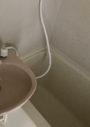 洗面設備　洗面台です