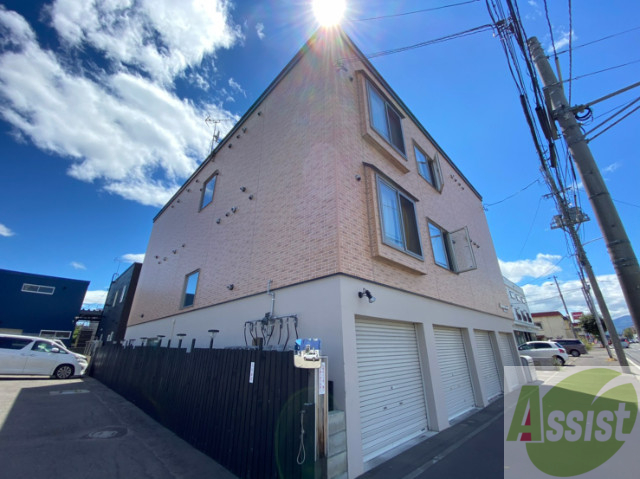 建物外観　札幌市北区新琴似６条「キャニオンリバー３」