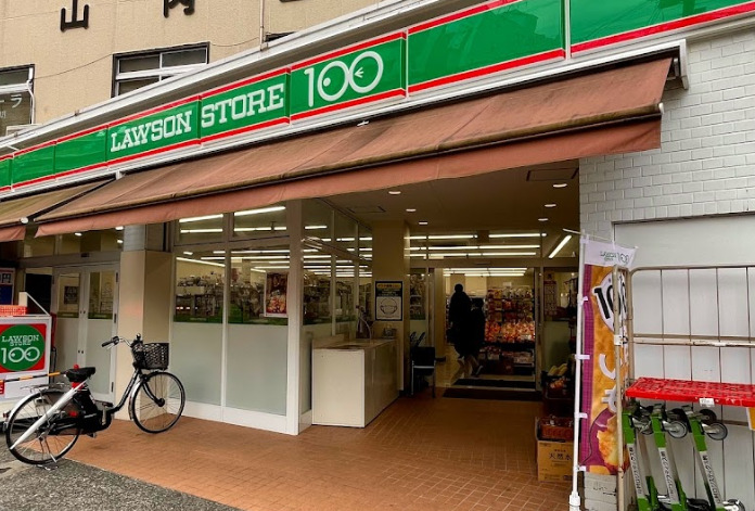 コンビニ　ローソンストア100 LS東淀川淡路店（コンビニ）まで208m