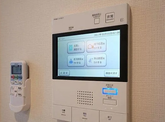 セキュリティ　※別部屋の参考写真です。