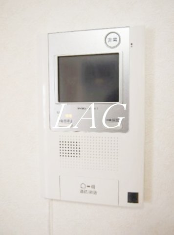 セキュリティ　モニター付きインターホンです。