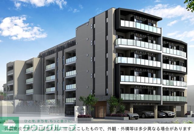 建物外観　外観パース