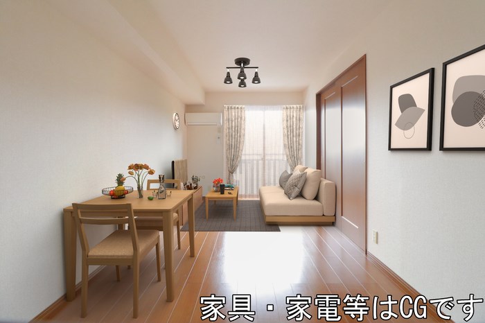 居室・リビング　ＣＧ写真です