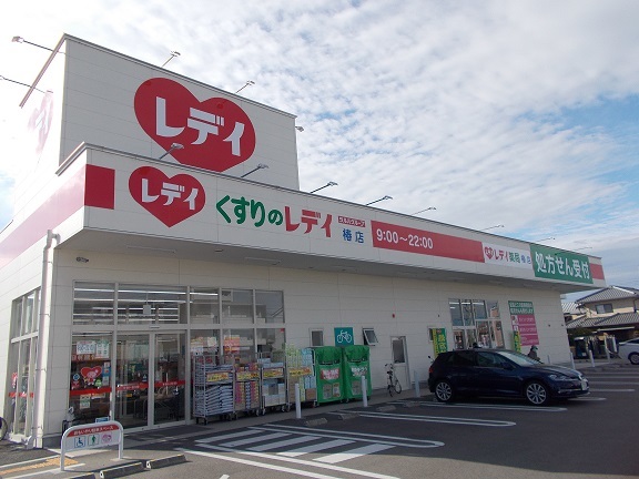 ドラックストア　くすりのレデイ椿店（ドラッグストア）まで850m