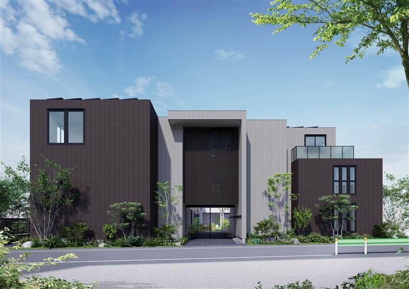 建物外観　耐震耐火性に優れた旭化成ヘーベルメゾン