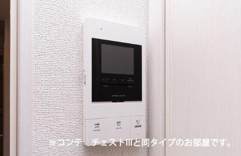セキュリティ　カメラ付インターホン（イメージ）