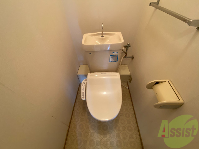 トイレ　トイレを撮影しました。清潔感にあふれています。