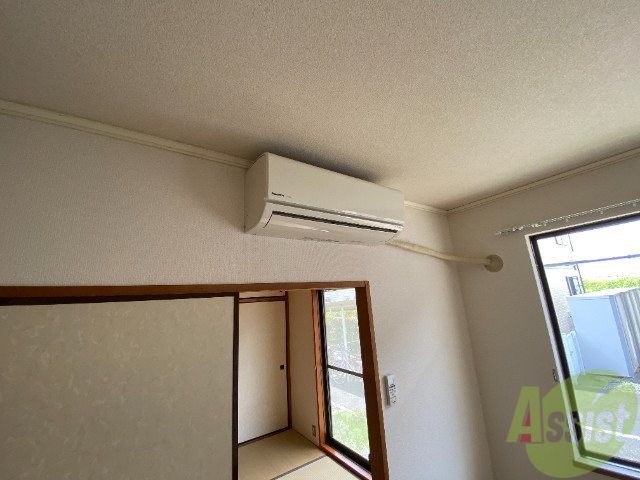 その他設備　エアコンです。暑い時も寒い時も温度調整はばっちりです。