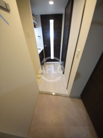 玄関　エステムコート難波Vブロード　玄関スペース