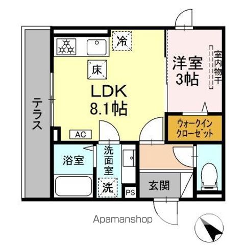 D Paina西寺尾の間取り写真