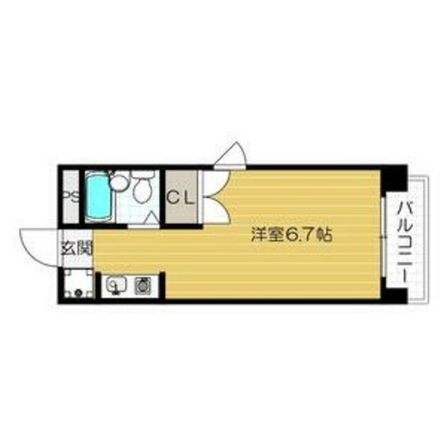 阪急京都線 淡路駅 徒歩3分 5階建 築33年の間取り写真