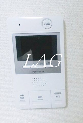 セキュリティ　モニター付インターホンです。
