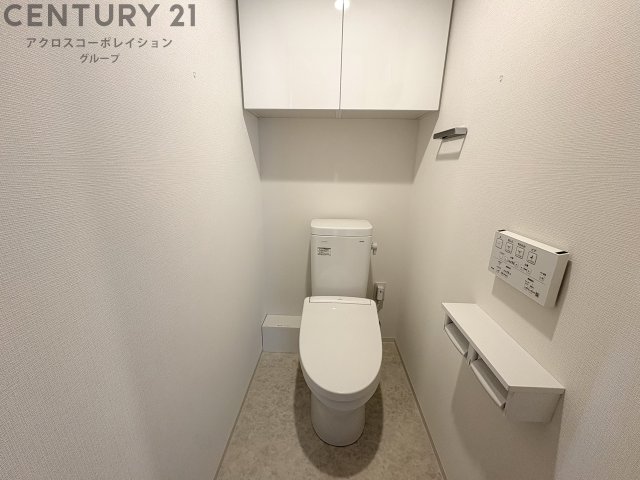 阪神本線 西宮駅 徒歩5分 9階建 築1年のトイレ写真