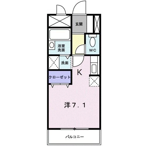 Park Maison 北の台の間取り写真