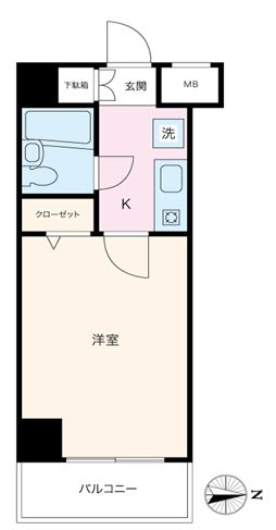 キャッスルエイト東矢口の間取り写真