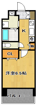 レジディア船橋1の間取り写真