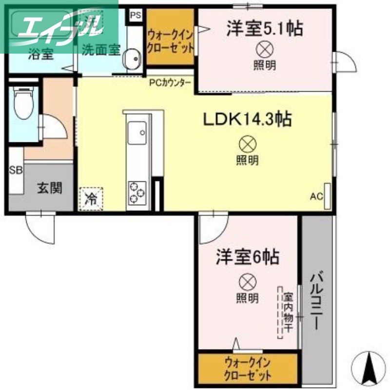 Peridotの間取り写真