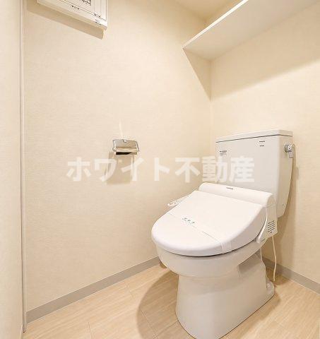 地下鉄長堀鶴見緑地線 松屋町駅 徒歩2分 14階建 築15年のトイレ写真