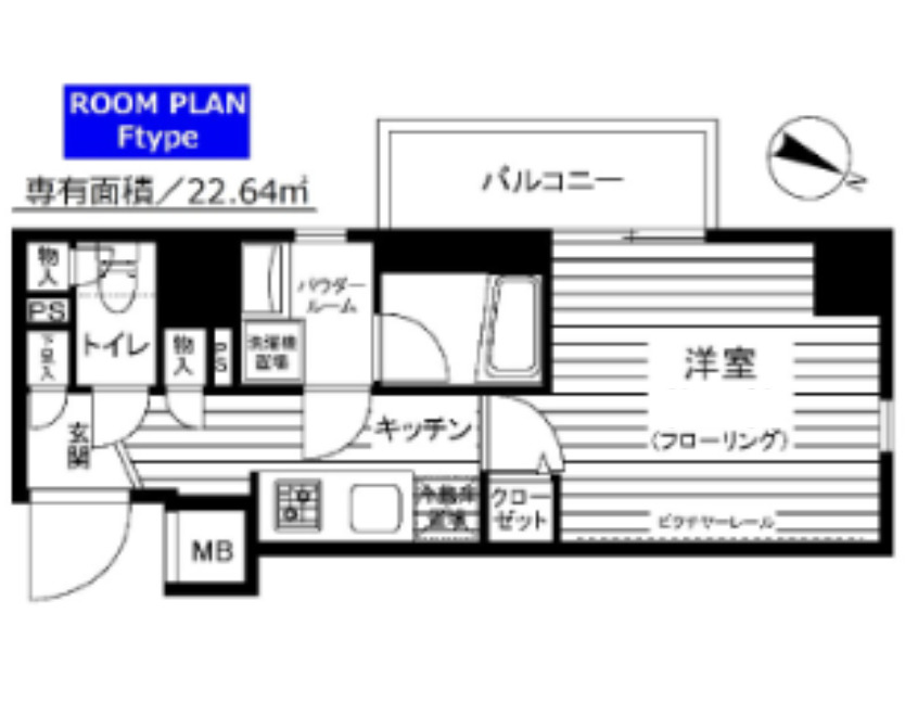 グランドコンシェルジュ上池袋の間取り写真