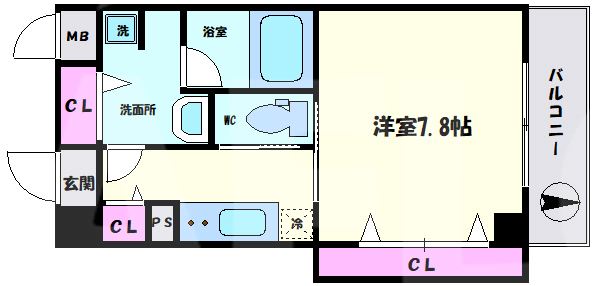 ブラン花園町の間取り写真