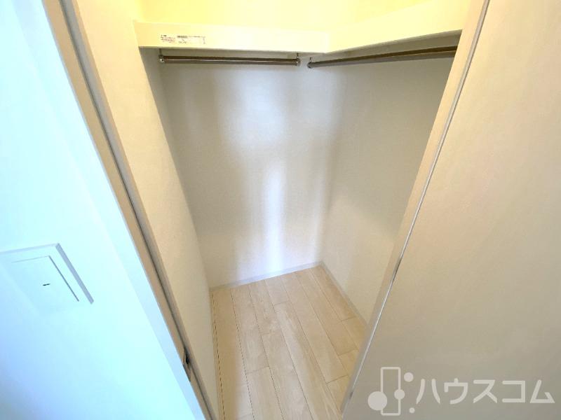 収納　ウォークインクローゼットです！
