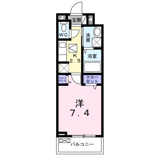 エクイティIIIの間取り写真