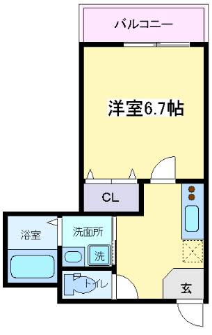 地下鉄御堂筋線 あびこ駅 徒歩10分 3階建 築4年の間取り写真