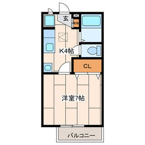 エクレールの間取り写真