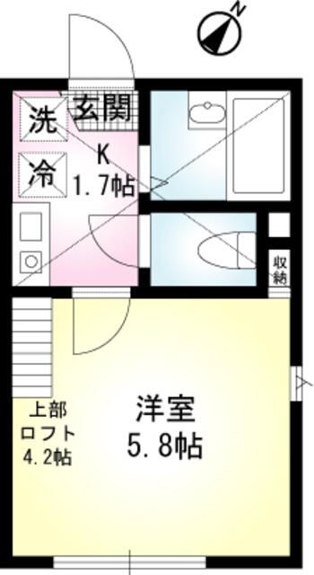 ナチュール湘南台の間取り写真