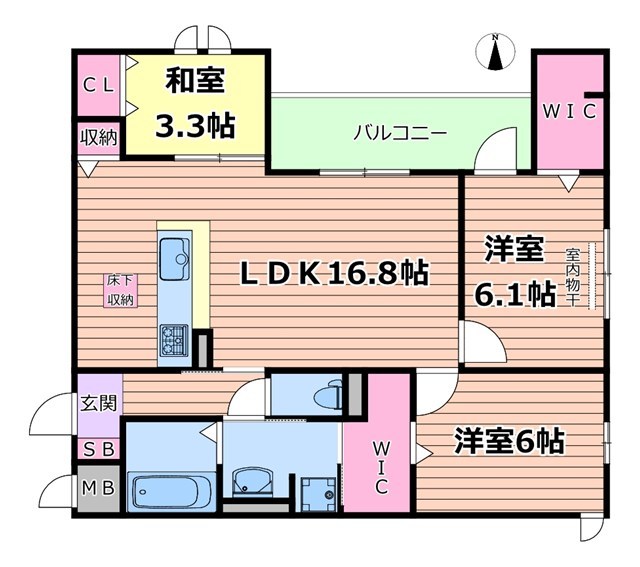 BIVIOの間取り写真