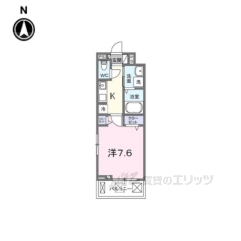 近鉄京都線 伏見駅 徒歩2分 3階建 新築の間取り写真