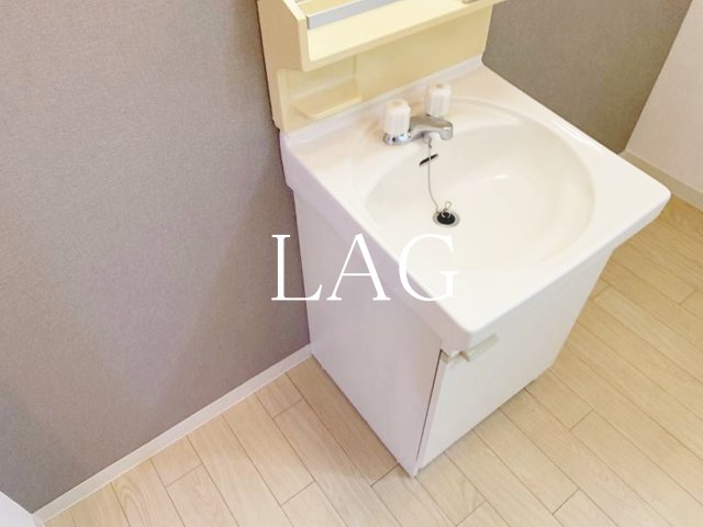 洗面設備　洗面台です。