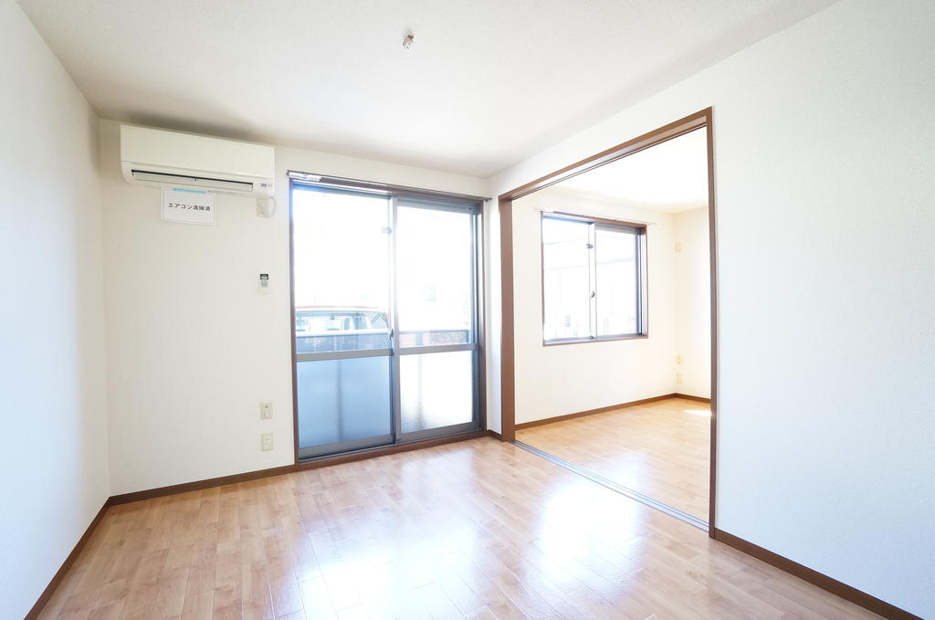 居室・リビング　居室、エアコン付