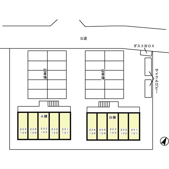 その他共有部分　区画図です。