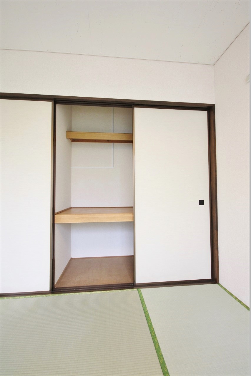 収納　タップリサイズの収納でお部屋もスッキリと使用できます♪
