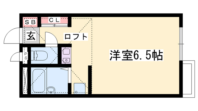 レオパレス仁豊野の間取り