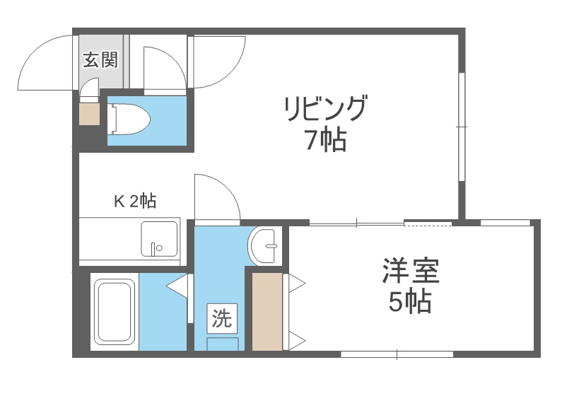 アストレアの間取り