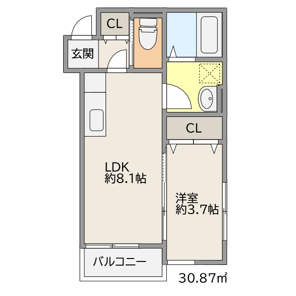 オルストの間取り