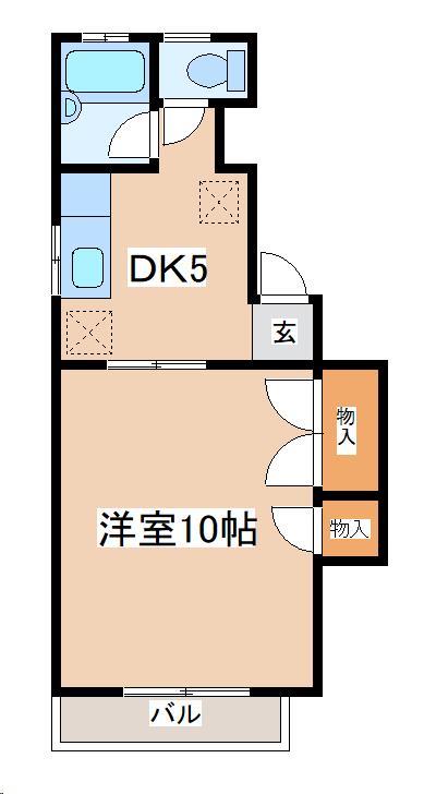 アーバンレジェンド　Ｄの間取り