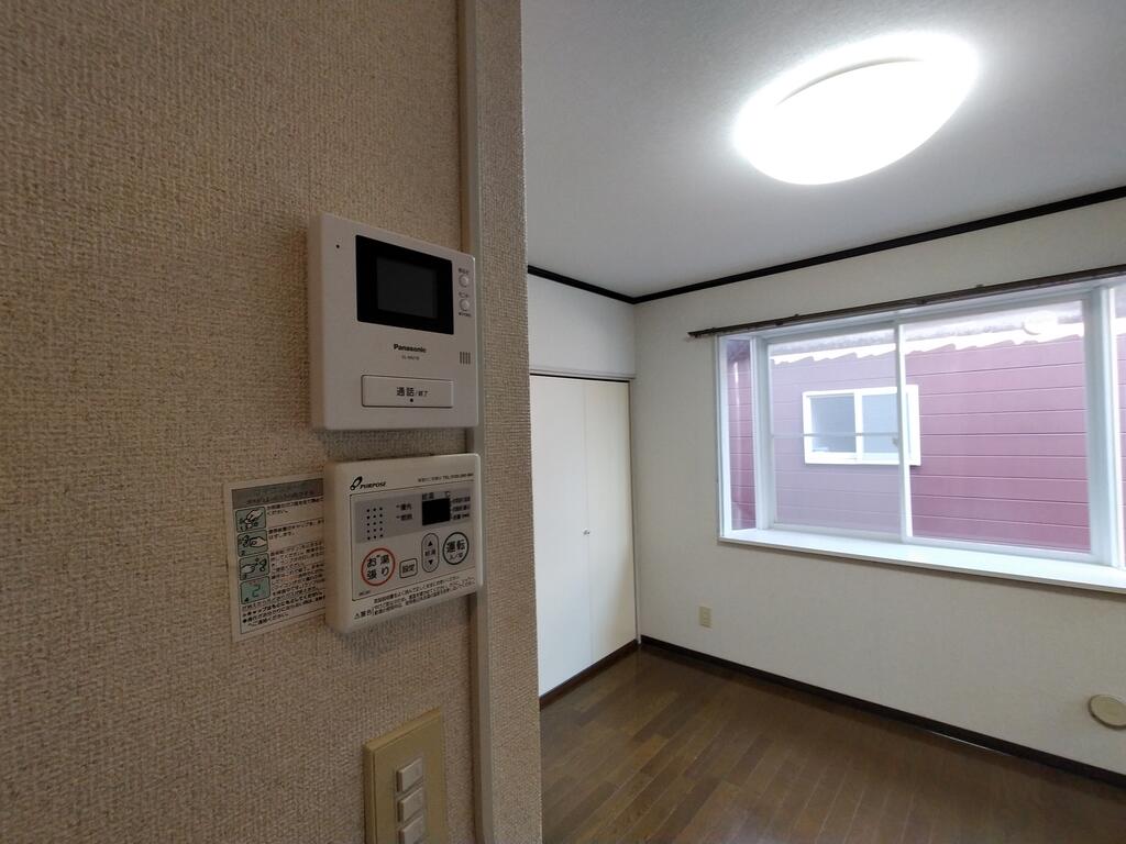 セキュリティ　モニターホン付き