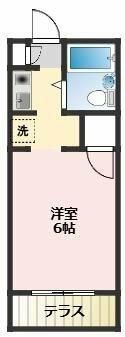 横浜市港北区篠原西町のマンションの間取り