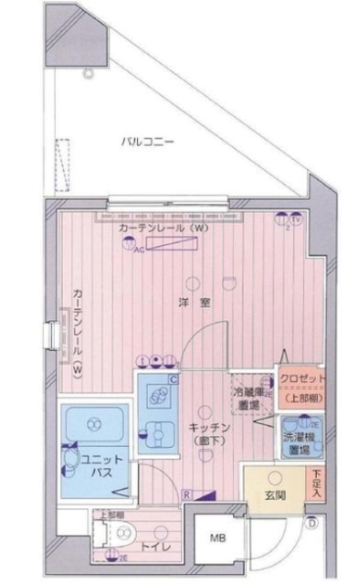 ティアラ目黒洗足の間取り