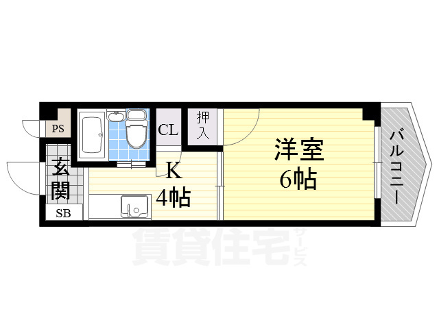 グリーンハイツの間取り