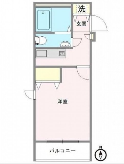 世田谷区羽根木のマンションの間取り