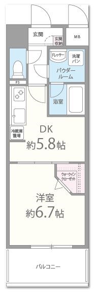 カンナビーノの間取り